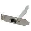 Image de StarTech.com Plaque série faible encombrement 16 pouces - Panneau série - DB-9 (M) pour IDC 10 broches (F) - 40.6 cm - gris