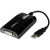 Image de StarTech Carte Adaptateur USB Vers Dvi (USB-A, 5.50 cm), Adaptateur données + vidéo, Noir