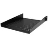 Image de StarTech.com Etagere ventilee montee en rack 2U 22 pouces - Etagere d'armoire serveur fixe - 22 kg - Étagère pour rack - noir - 2U - 22" - pour P/N: RK12OD2, RK2433BKM, RK2537BKM, RK3236BKF, RK4236BKB, RK4242BK24, RK4242BK30