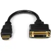 Image de StarTech HDMI sur (0.20 m), Câble vidéo, Noir