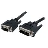Image de StarTech.com Câble écran DVI vers VGA - DVI-A (M) vers VGA HD15 (M) - 1m - Cordon DVI VGA - 1x DVI-A (analogique) mâle, 1x VGA HD-15 mâle - Câble vidéo - HD-15 (VGA) (M) pour DVI-A (M) - 1 m - moulé, vis moletées - noir
