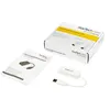 Image de Startech Réseau adaptateur USB 3.0 vers Gigabit Ethernet - NIC USB vers RJ45 pour réseau 10/100/1000 - Adaptateur réseau - USB 3.0 - Gigabit Ethernet - blanc