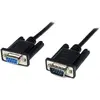 Image de StarTech 2m De Câble Noir Db9 Null Modem Noir (2 m, Parallèle (imprimante)), Câble d'interface