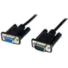 Image de Startech Câble Noir Db9 Rs232 Null Modem F/m 1m