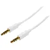 Image de StarTech Câble Audio Stéréo 3,5 mm Ultrafin (2 m, Câble AUX), Câble audio