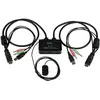 Image de StarTech Commutateur Kvm à Câble HDMI à 2 Ports, Commutateur KVM, Noir