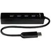 Image de StarTech Hub USB 3.0 portable 4 ports SuperSpeed (USB-A, 4 ports), Station d’accueil + hub USB, Noir
