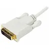 Image de StarTech Mini DisplayPort   DVI (3 m), Câble vidéo, Blanc