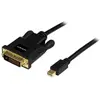 Image de StarTech Mini DisplayPort   DVI (3 m), Câble vidéo, Noir