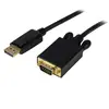 Image de StarTech DisplayPort   VGA (0.19 m), Câble vidéo, Noir