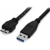Image de StarTech Câble USB 3.0 A vers Micro B de 0,5m - Noir - Câble de connexion SuperSpeed USB 3.0 de 50cm -... (0.50 m, USB 3.2 Gen 1), Câble USB
