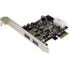 Image de StarTech 2 port PCIe SuperSpeed USB 3.0 Card, Contrôleur SATA