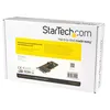 Image de StarTech.com Carte réseau PCIe à 4 ports Gigabit Power over Ethernet - NIC PCI Express PSE / PoE - 1x PCIe - 4x RJ45 PoE - Adaptateur réseau - PCIe x4 - Gigabit Ethernet x 4