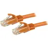 Image de StarTech 5m Orange Cat6 Patch Cable (UTP, CAT6, 5 m), Câble réseau