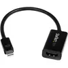 Image de StarTech DisplayPort   HDMI (Typ A) (HDMI, 15 cm), Adaptateur données + vidéo, Noir
