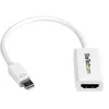 Image de StarTech.com Adaptateur / Convertisseur actif Mini DisplayPort 1.2 vers HDMI 4K pour MacBook Pro / MacBook Air Mini DP - M/F - Blanc - Adaptateur vidéo - Mini DisplayPort mâle pour HDMI femelle - 15 cm - blanc - actif, support 4K30Hz (3840 x 2160)