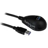 Image de Startech Câble Extension De Bureau Usb 3 Noire 1.5m