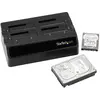 Image de StarTech Station d'accueil pour disque dur USB 3.0 4 baies (2.5", 3.5"), Boîtier pour disques durs, Noir