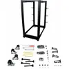 Image de StarTech cadre ouvert (25 HE), Armoire serveur, Noir