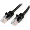 Image de StarTech Câble Patch 3m Black Cat 5e (UTP, CAT5e, 3 m), Câble réseau