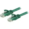 Image de StarTech Câble Patch Cat6 Vert 7m (U/UTP, CAT6, 7 m), Câble réseau