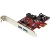 Image de StarTech 4 Port USB 3.0 PCIe Card, Contrôleur SATA