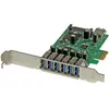 Image de StarTech Carte PCIe 7 ports SuperSpeed USB 3.0, Contrôleur SATA