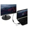 Image de StarTech.com Adaptateur HDMI vers DisplayPort 4K alimenté par USB - Câble adaptateur - HDMI, USB (alimentation uniquement) mâle pour DisplayPort femelle - 25.5 cm - noir - actif, support 4K30Hz (3840 x 2160) - pour P/N: SV211HDUC, SV221HUC4K