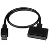 Image de StarTech.com Adaptateur USB 3.1 (10 Gb/s) pour disque dur SATA avec UASP - Câble USB 3.1 vers HDD / SSD SATA III 6 Gb/s - Contrôleur de stockage - 2.5" - SATA 6Gb/s - USB 3.1 (Gen 2) - noir