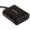 Image de StarTech Adaptateur De Port D'Affichage USB-C (DP, 18 cm), Adaptateur données + vidéo, Noir