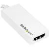 Image de StarTech USB-C vers HDMI (HDMI, 14.70 cm), Adaptateur données + vidéo, Blanc