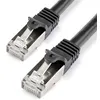Image de StarTech.com N6SPAT1MBK câble de réseau Noir 1 m Cat6 SF/UTP (S-FTP)