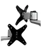 Image de Startech Support de bureau articulé pour deux écrans - Empilable - Kit de montage (support de montage pour bureau, serre-joint) - pleine action - pour Écran LCD - plastique, aluminium, acier - noir, argent - Taille d'écran : 30" - pour P/N: ACCSMNT, D