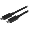 Image de StarTech Câble USB-C avec Power Delivery (5A) - St/St - 1m - USB 3.1 (10Gbit/s) - Certifié (1 m, USB 3.2 Gen 2, 100 W), Câble USB
