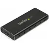 Image de StarTech Boîtier M.2 Sata - Avec USB C (M.2, M.2 2230, M.2 2242, M.2 2260), Boîtier pour disques durs, Argent, Noir