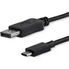 Image de StarTech USB Typ C   DisplayPort (1.80 m), Câble vidéo, Noir