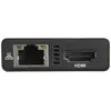 Image de StarTech.com Adaptateur multiport USB Type-C pour ordinateur portable - Power Delivery - HDMI 4K - GbE - USB 3.0 (DKT30CHPD) - Adaptateur vidéo - Conformité TAA - 24 pin USB-C mâle pour RJ-45, HDMI, USB type A, 24 pin USB-C femelle - 9.6 cm - noir - su