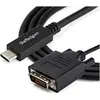 Image de StarTech USB Typ C   DVI (2 m), Câble vidéo, Noir