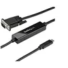 Image de StarTech Câble adaptateur USB-C vers VGA de 1 m - 1920 x 1200 - Adaptateur vidéo externe - USB-C - VGA - pour P/N: TB4CDOCK