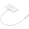 Image de StarTech HUB 3PT USB 3.0 + GBE - USB-C (USB-C, 3 ports), Station d’accueil + hub USB, Blanc