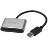 Image de StarTech Lecteur De Carte USB 3.1 A (USB 3.0), Lecteur de carte mémoire, Argent, Noir