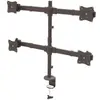 Image de StarTech.com Support de bureau pour 4 écrans à fixation VESA jusqu'à 27" et 8 kg - Bras d'écran articulé en acier robuste - bras réglable