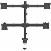 Image de StarTech Armquad (Tables, 27", 8 kg), Support de moniteur, Noir