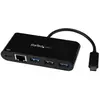 Image de Startech Hub Usb-c 3 Port Gbe Pd Usb 3.0