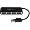 Image de StarTech ST4200MINI2 (USB-A, 4 ports), Station d’accueil + hub USB, Noir, Argent