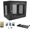 Image de StarTech Rack Serveur 9u F. Mur (9 HE), Armoire serveur, Noir