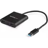 Image de StarTech USB32HD2 (HDMI, 31.50 cm), Adaptateur données + vidéo, Noir