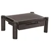 Image de StarTech.com Rehausseur d'écran PC avec tiroir - Hauteur réglable - Rehausseur moniteur - Support pour écran jusqu'à 32" et 10 kg - Pied (surface de stand, 8 petits élévateurs, 4 élévateurs larges) - pour moniteur - plastique - noir - Taille d'éc