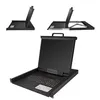 Image de StarTech.com RKCONS1901 rack console 48.3 cm (19 ) 1280 x 1024 pixels Steel Black 1U