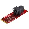 Image de Disque Startech Adaptateur U.2 Vers M.2 Pcie Pour Ssd U.2 Nvme - Sff-8639 - Pci Express 3.0 X4